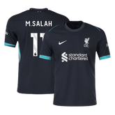 Liverpool M.SALAH #11 Away Soccer Jersey Authentic 2024/25